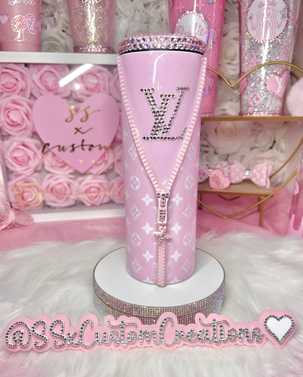 New LV i Straw toppers in the - Sissy Girls Creations