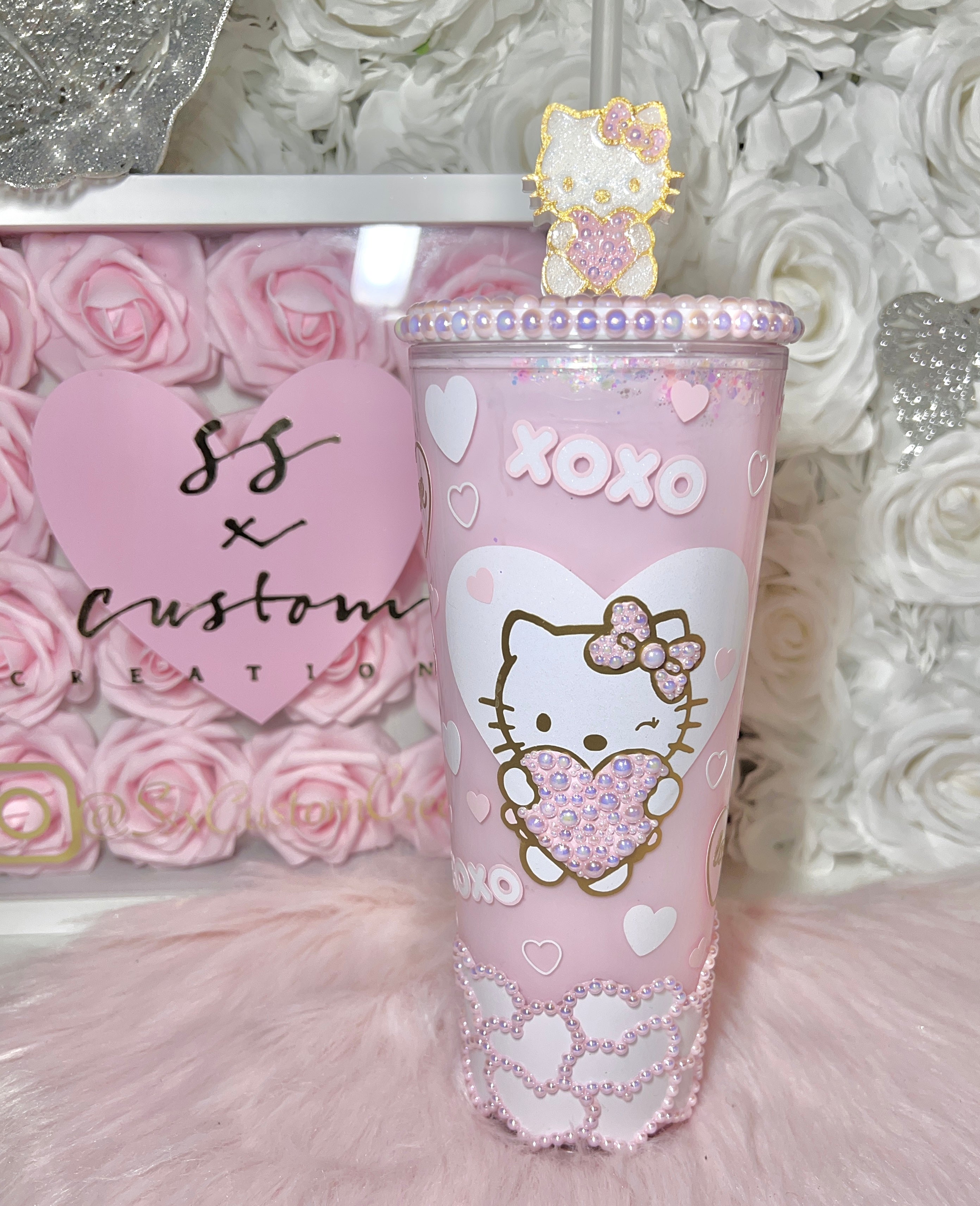 Kitty Straw topper – SSxCustomCreations