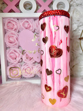 Load image into Gallery viewer, 20oz SS Chocolate hearts Tumbler
